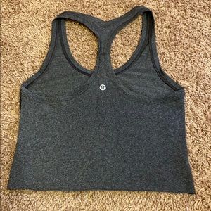 Lululemon cropped tank top